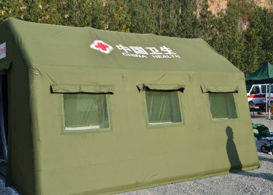 灵山军用充气帐篷